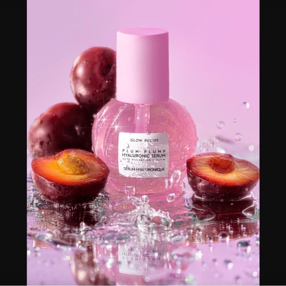 NIB Glow Recipe Plum Plump Hyaluronic Acid Serum Full Size - Retail $42 - Picture 1 of 10